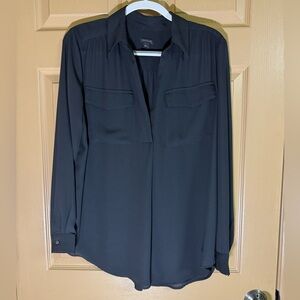 Black Camp Shirt Tunic